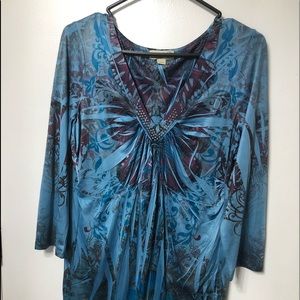 Unique quarter sleeve shirt